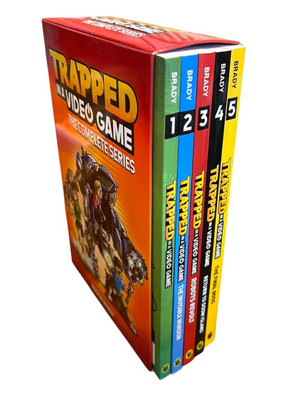 Trapped in a Video Game The Complete Series #1-5 Paperback Books