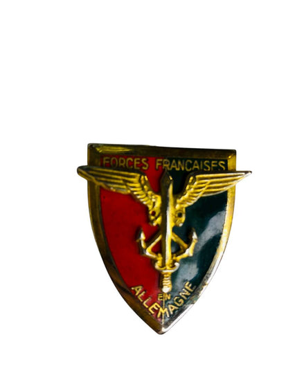 French Forces in Germany Forces Françaises en Allemagne FFA Pin 1.75"