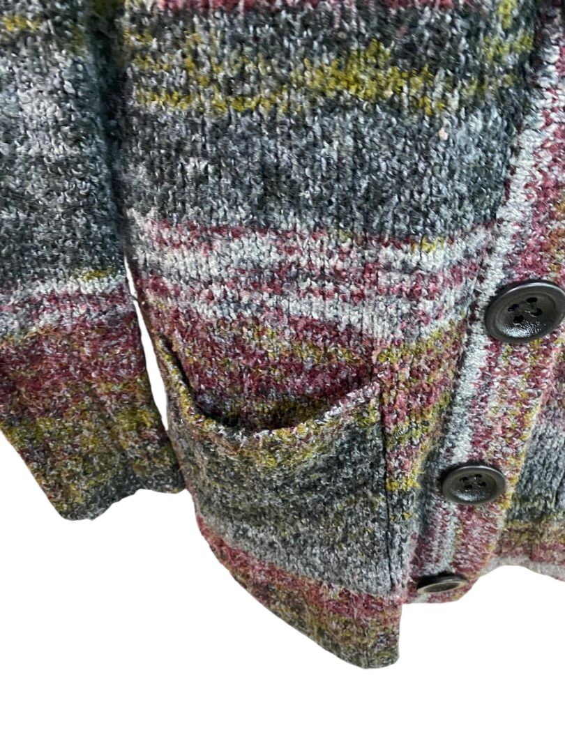 Medium Kensie Womens Cardigan Marled Knit Pockets Long