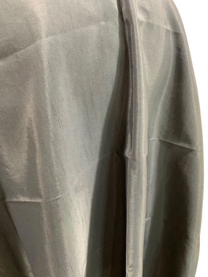 Lot of 2 Hair Styling Capes Seersucker Yellow White Gray Barber Salon