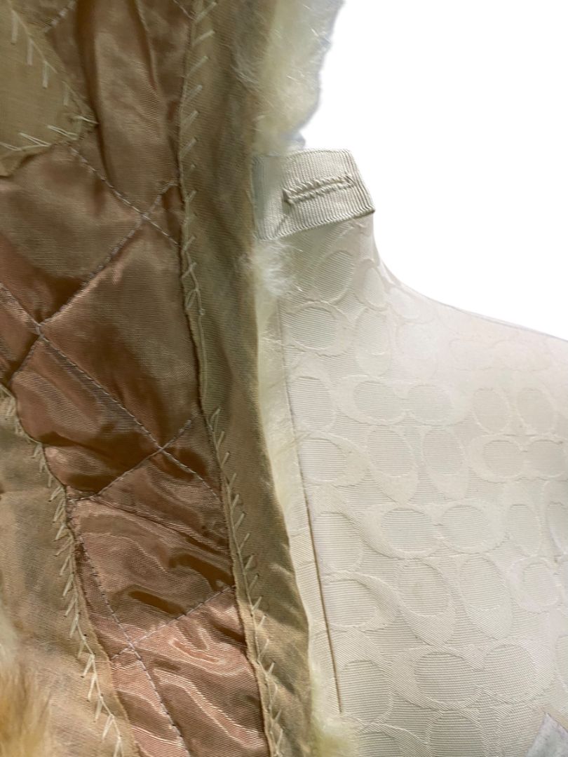 Vintage Fox Fur Collar Trim Handmade 36" Length