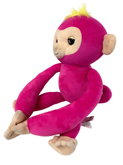 Fingerlings HUGS Bella Pink Interactive Talking Plush Monkey Pet Toy 17"