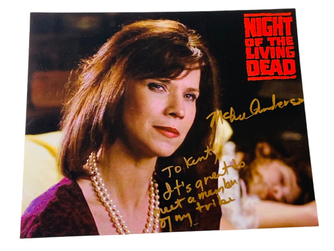 McKee Anderson Signed 8x10 Personalized Autograph Night of the Living Dead