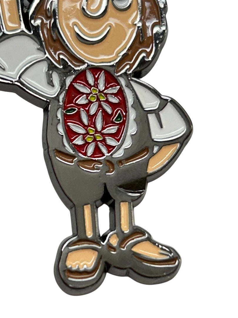 Swiss Casagrande Souvenir Keychain Keyring 3.75"