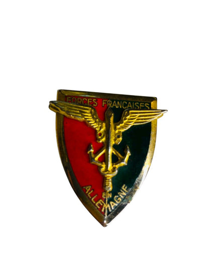 French Forces in Germany Forces Françaises en Allemagne FFA Pin 1.75"