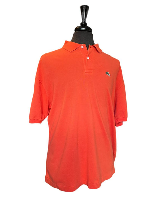 Size 4XL (9) Orange Izod Polo Shirt Short Sleeve