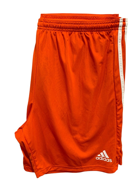 2XL Adidas Mens New Squad 21 Athletic Shorts Orange GN8084