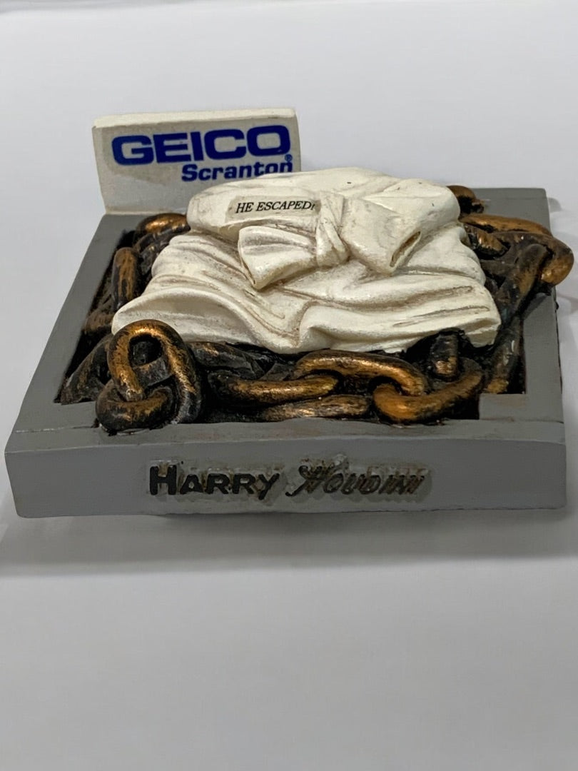 Promotional Geico Scranton RailRiders Houdini Paperweight Magic Night