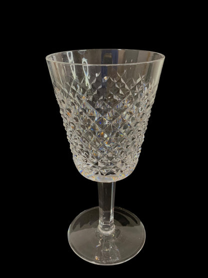 Waterford Crystal Alana Goblet 10 Ounce Cut 7 Inch