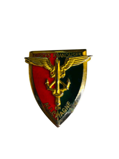 French Forces in Germany Forces Françaises en Allemagne FFA Pin 1.75"