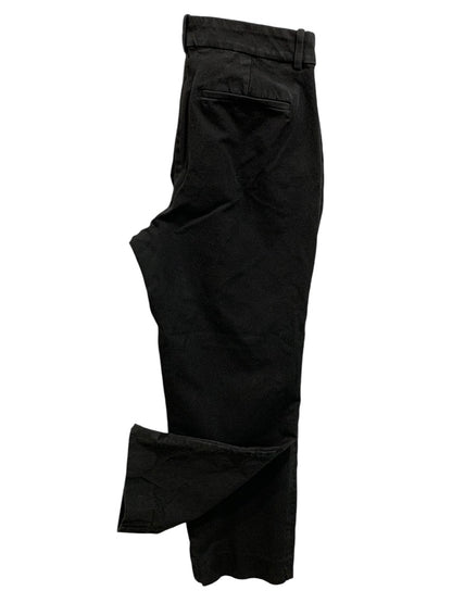 Size 10 J.Crew Womens Black Kallie Pants Straight Leg Crop Style BO899