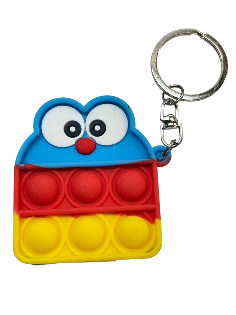 PopToy Fidgety Silicone Animation Keyring Key Chain