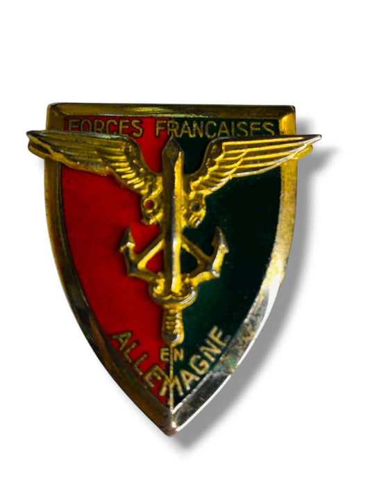 French Forces in Germany Forces Françaises en Allemagne FFA Pin 1.75"