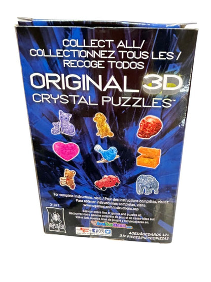 BePuzzled Original 3D Crystal Puzzle Level 1 Ages 12+ New