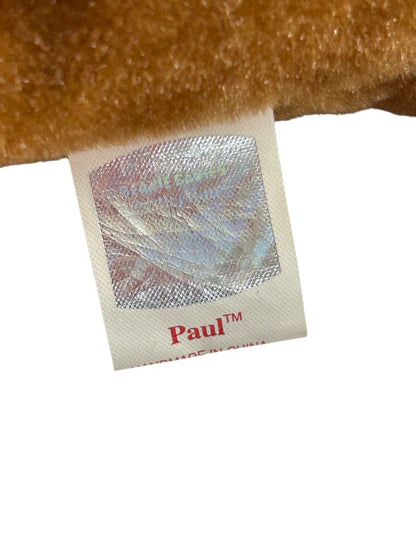 1999 Ty Beanie Baby Paul the Walrus 8" Plush Toy Tags