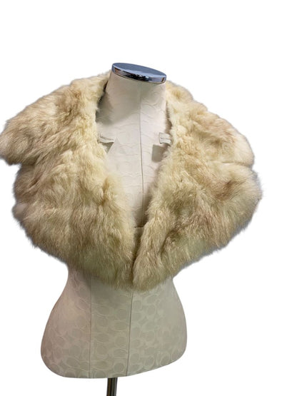 Vintage Fox Fur Collar Trim Handmade 36" Length