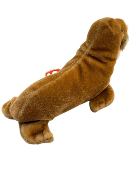 1999 Ty Beanie Baby Paul the Walrus 8" Plush Toy Tags