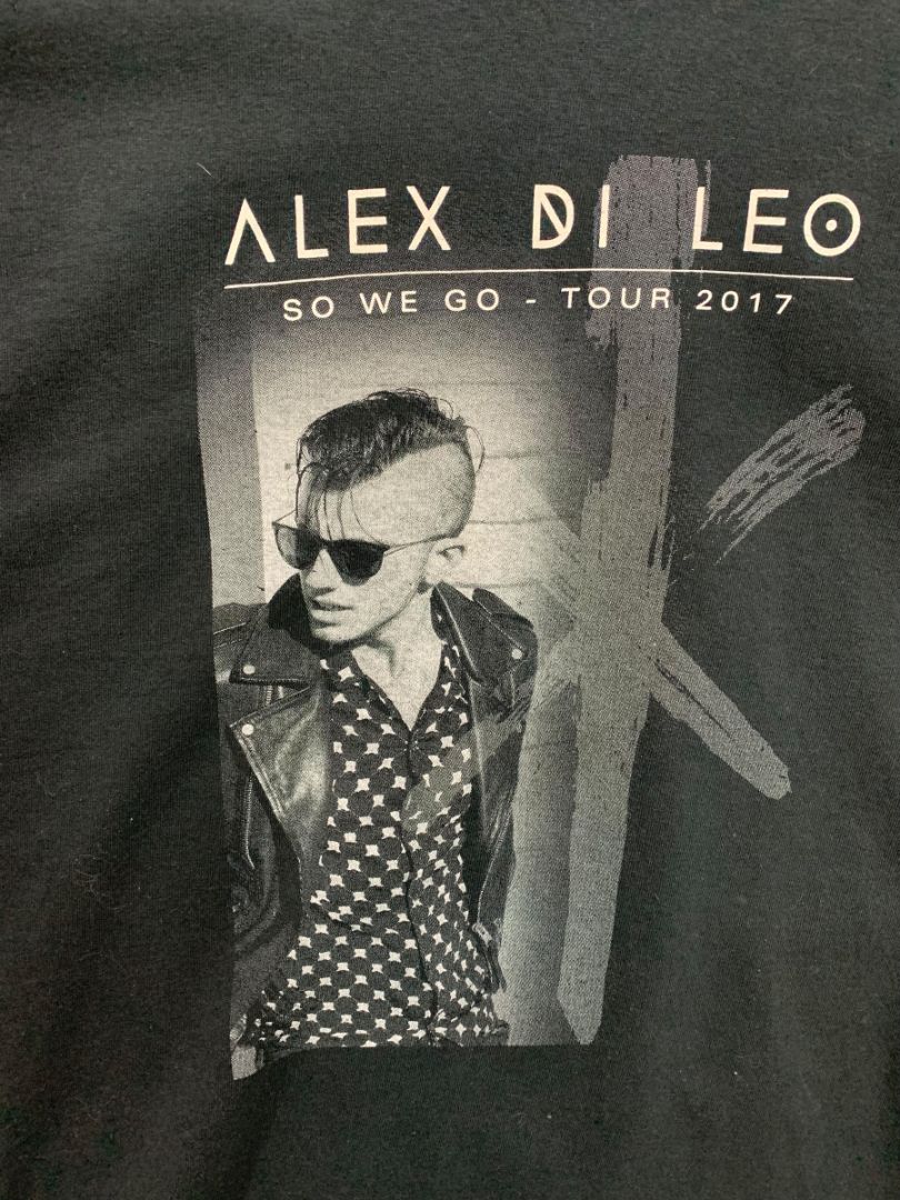 Size Medium Alex Di Leo Black Tour Tshirt So We Go 2017