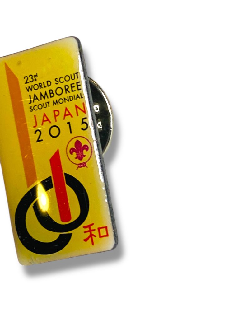 2015 Japan 23rd World Scout Jamboree Unity 1" Lapel Pin