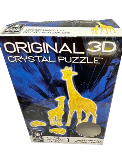 BePuzzled Original 3D Crystal Puzzle Level 1 Ages 12+ New