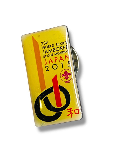 2015 Japan 23rd World Scout Jamboree Unity 1" Lapel Pin
