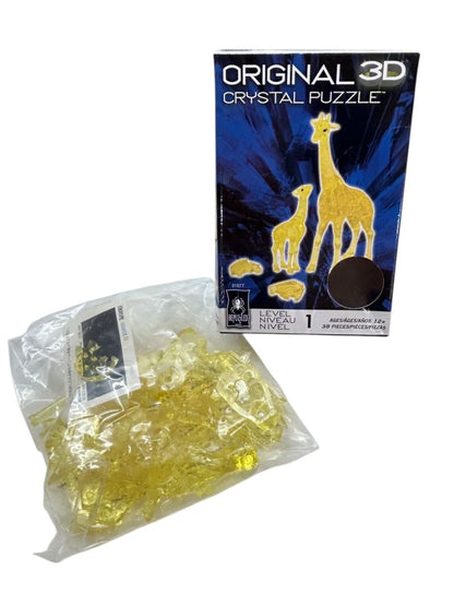 BePuzzled Original 3D Crystal Puzzle Level 1 Ages 12+ New