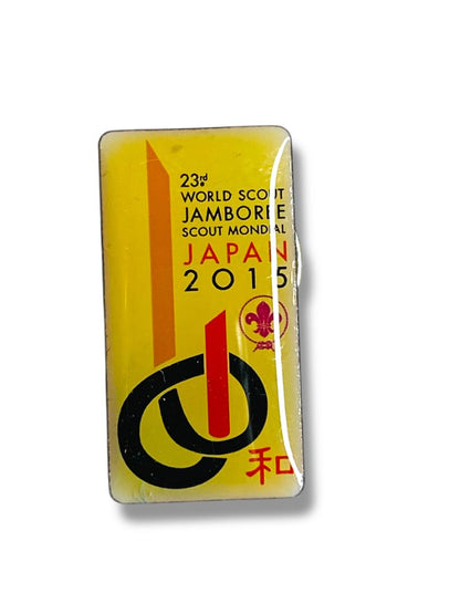 2015 Japan 23rd World Scout Jamboree Unity 1" Lapel Pin