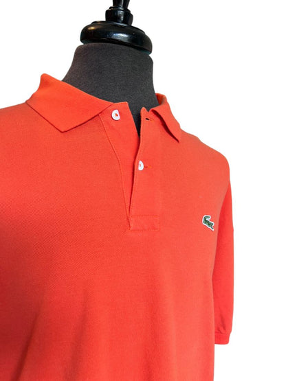 Size 4XL (9) Orange Izod Polo Shirt Short Sleeve