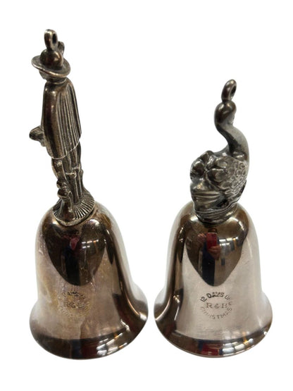 Reed & Barton Twelve Days Bells Silverplate Swan Drummer Vintage