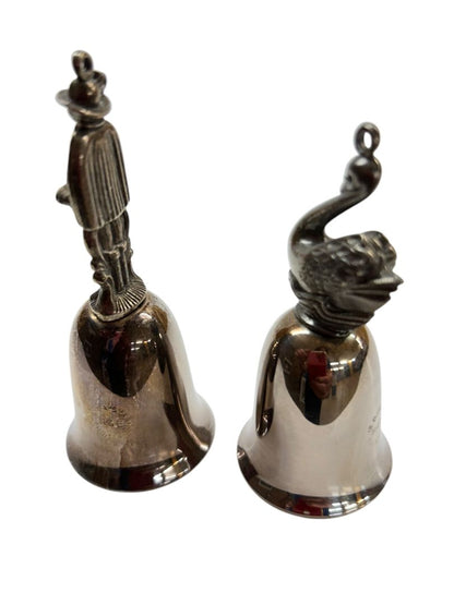 Reed & Barton Twelve Days Bells Silverplate Swan Drummer Vintage