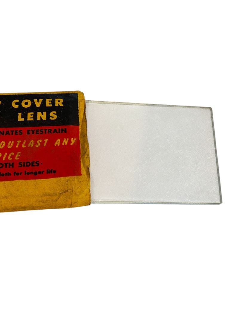 Vintage New Opened Thermacote Triple-Duty Cover Lens Plastic Coated