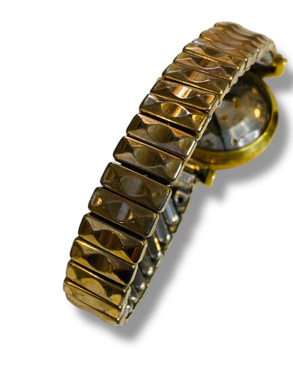 1960s Ernest Borel 25mm Swiss Kaleidoscope Cocktail Mechanical Wind Works