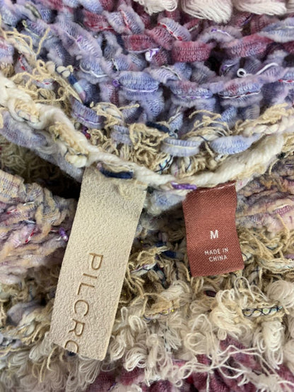 Medium Pilcro Anthropologie Womens Crop Crochet Hoodie Shirt