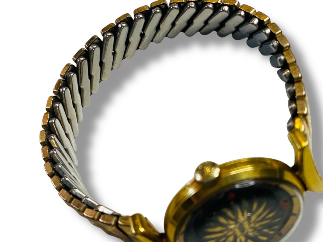 1960s Ernest Borel 25mm Swiss Kaleidoscope Cocktail Mechanical Wind Works