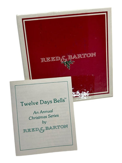 Reed & Barton Twelve Days Bells Silverplate Partridge Turtledove Vintage