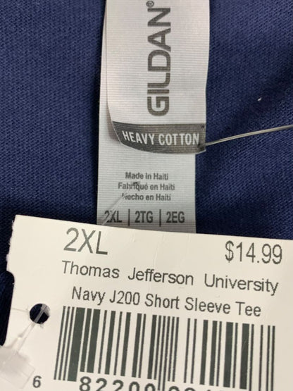 Size 2XL Thomas Jefferson University J200 New Short Sleeve Tshirt