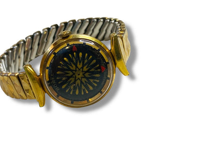 1960s Ernest Borel 25mm Swiss Kaleidoscope Cocktail Mechanical Wind Works