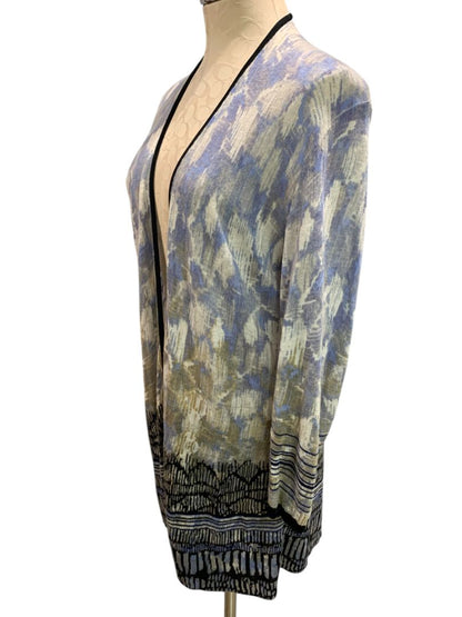 Medium Nic+Zoe Womens Cardigan Sweater Lightweight Tunic Length