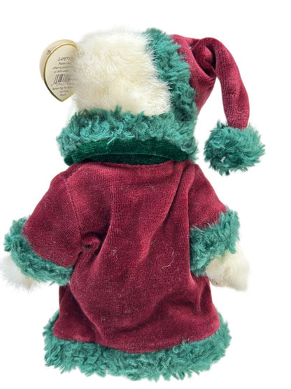 Ty Christmas 2000 Bear Klause Plush 9" Articulated Stuffed Animal