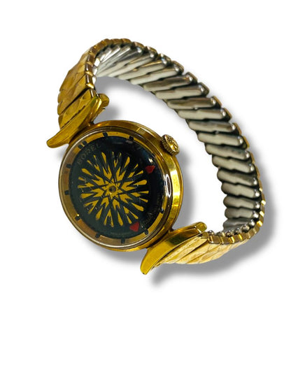 1960s Ernest Borel 25mm Swiss Kaleidoscope Cocktail Mechanical Wind Works