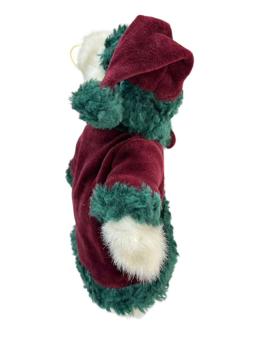 Ty Christmas 2000 Bear Klause Plush 9" Articulated Stuffed Animal