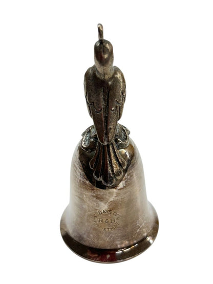 Reed & Barton Twelve Days Bells Silverplate Partridge Turtledove Vintage
