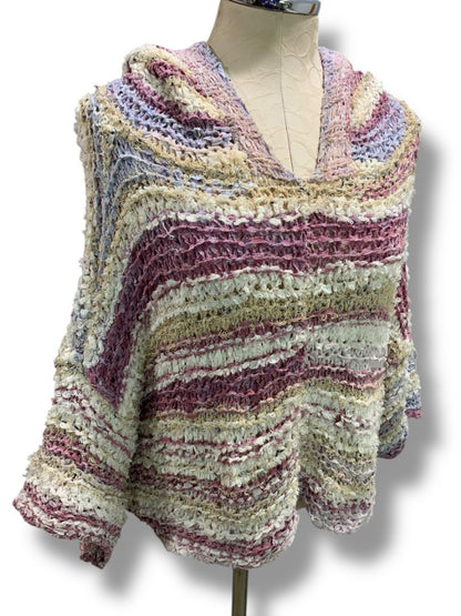 Medium Pilcro Anthropologie Womens Crop Crochet Hoodie Shirt