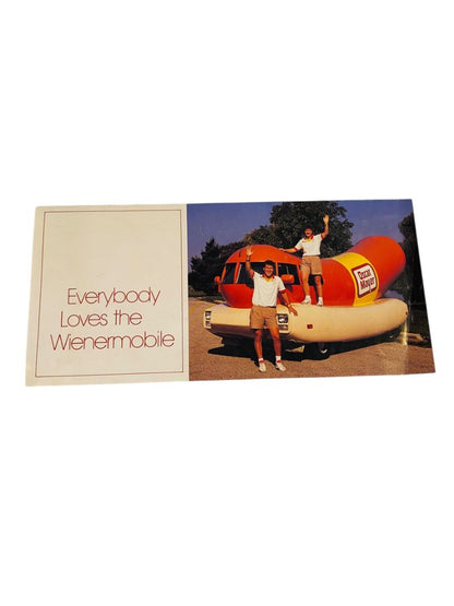 1991 Weinermobile Merch Advertising Brochure Oscar Mayer