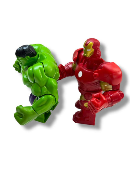 2013 Hasbro Marvel Battle Masters Hulk Iron Man 4.5” Battle Control