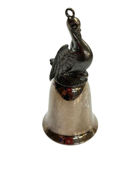 Reed & Barton Twelve Days Bells Silverplate Partridge Turtledove Vintage