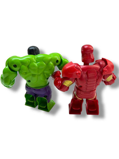 2013 Hasbro Marvel Battle Masters Hulk Iron Man 4.5” Battle Control