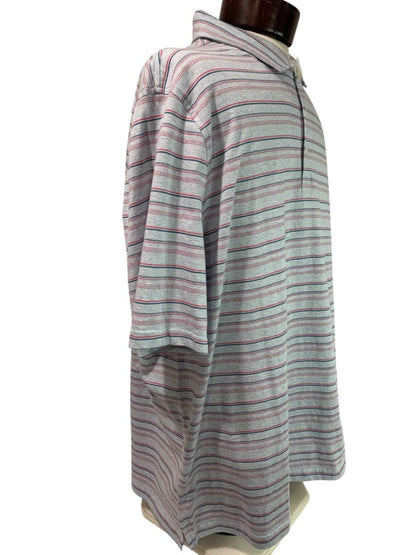 Size XXL Jos A Bank Reserve Mens New Striped Polo Shirt Short Sleeve