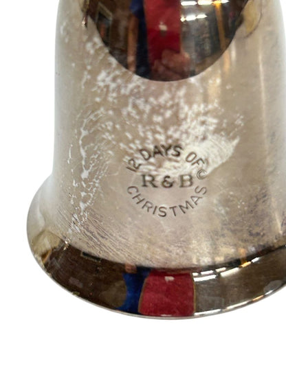 Reed & Barton Twelve Days Bells Silverplate Partridge Turtledove Vintage