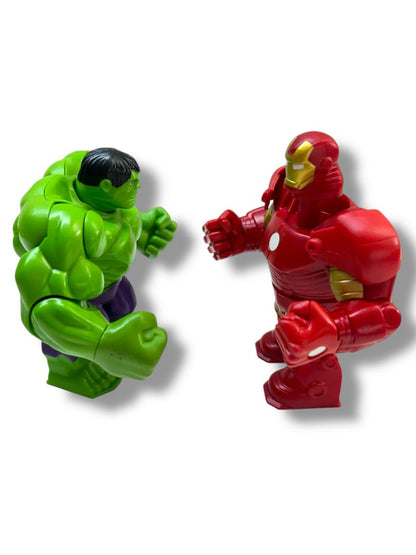 2013 Hasbro Marvel Battle Masters Hulk Iron Man 4.5” Battle Control
